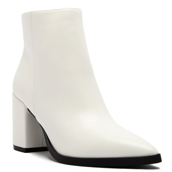 Shoes - White Designer Booties